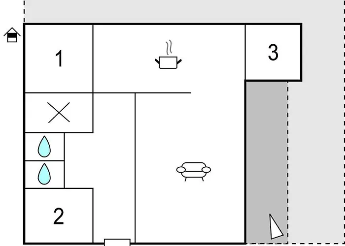 Three-bedroom In *